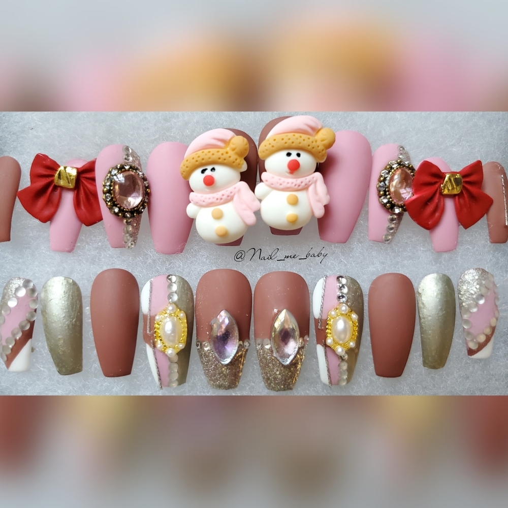 Luxurious Gel press-on Nails